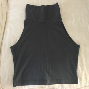 American Apparel turtleneck crop top