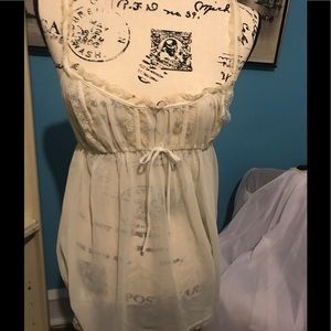 🍓🥂Victoria's Secret Sexy White Teddy 💋