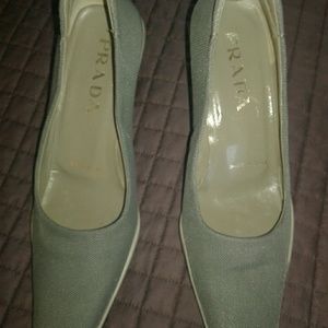 Vintage Prada Nylon Shoes 37 1/2 FIRM $$