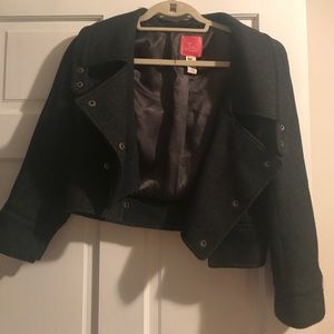 Cropped Wool Jacket