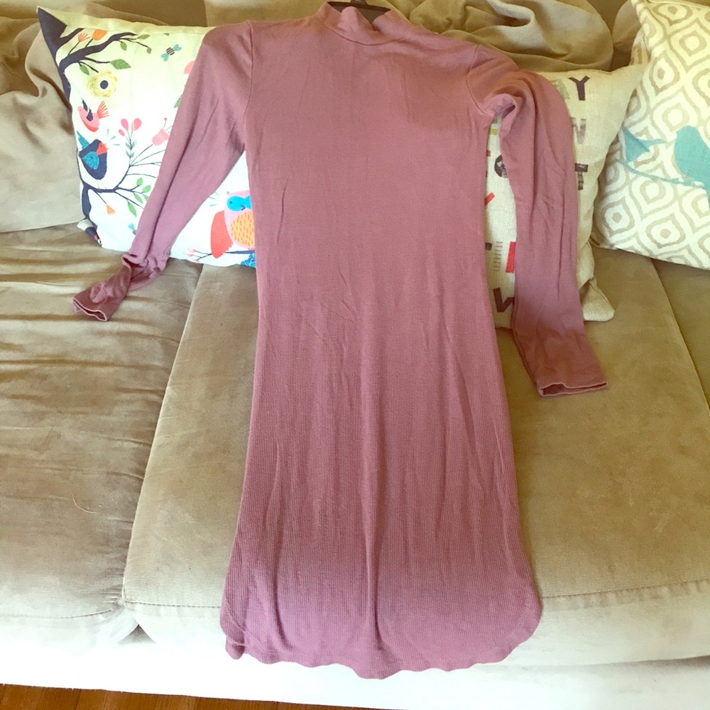 Medium purple bodycon dress