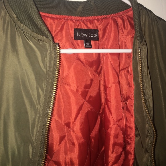 Green Bomber Jacket - Picture 2 of 2