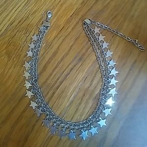 Claire's Silver Star necklace