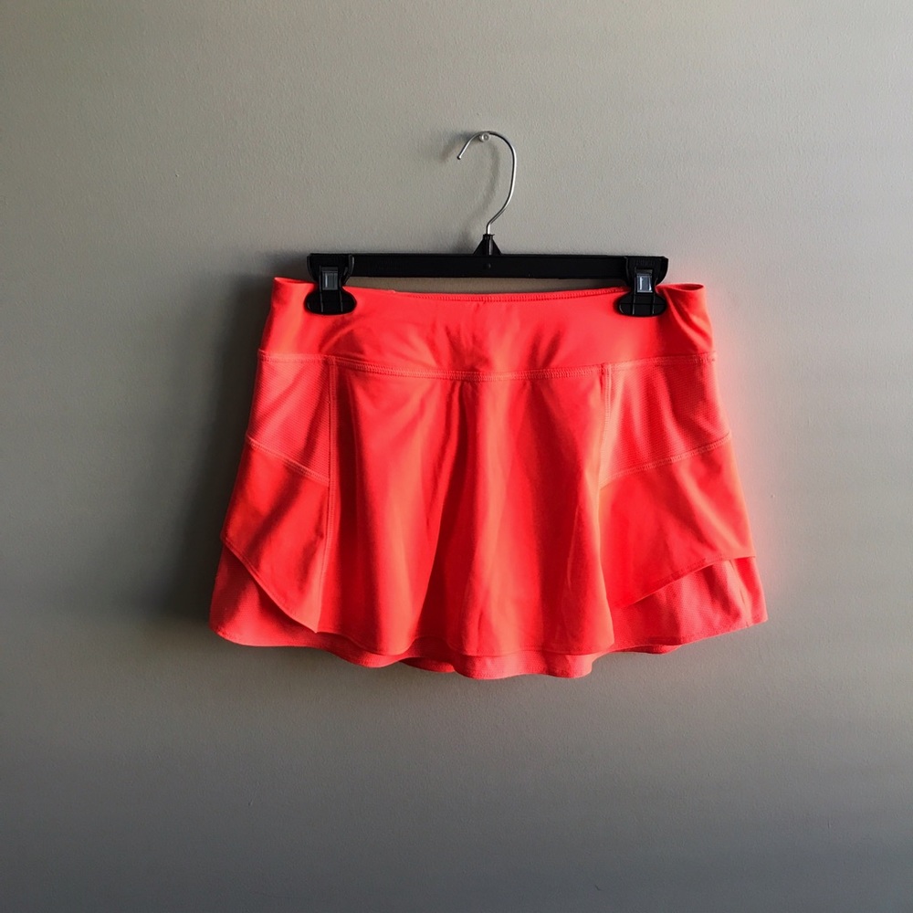 Coral athleta skirt