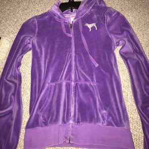 Victoria Secret's pink hoodie