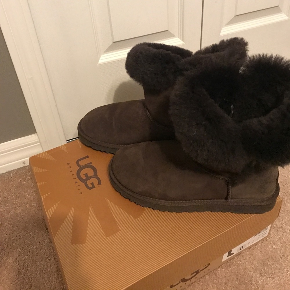 Brown UGG boots for women