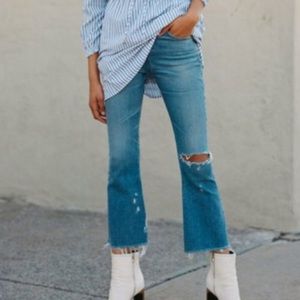 Rag & Bone Boyfriend Cropped Denim NWT