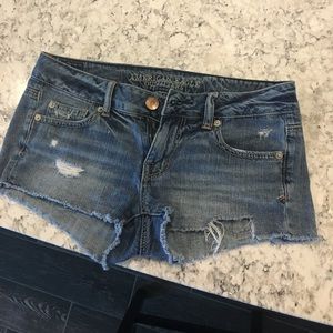 American Eagle jean shorts size 4