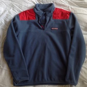 Vineyard vines fleece pullover size M