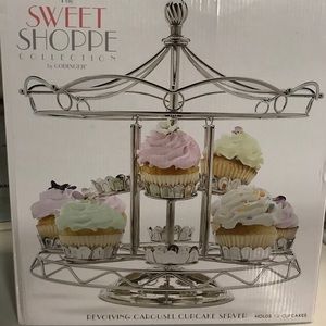 Carousel and Ferris wheel set