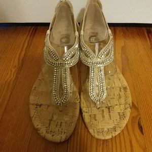 Guess sandals...brand new never worn.