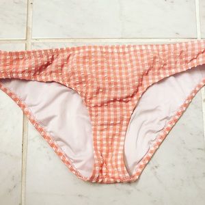 J. Crew Seer Sucker Bathing Suit Bottoms