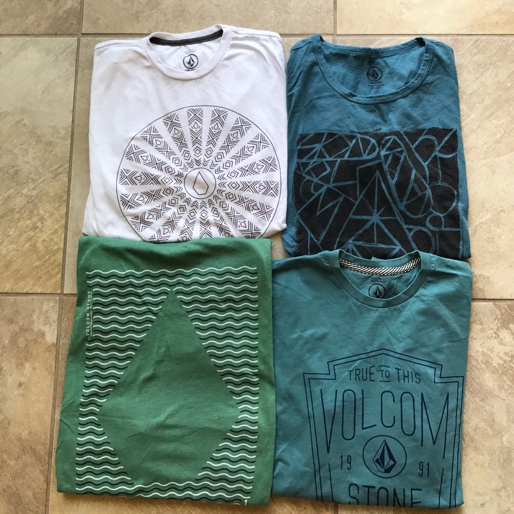 Never worn, ultra lightweight Volcom T-shirts
