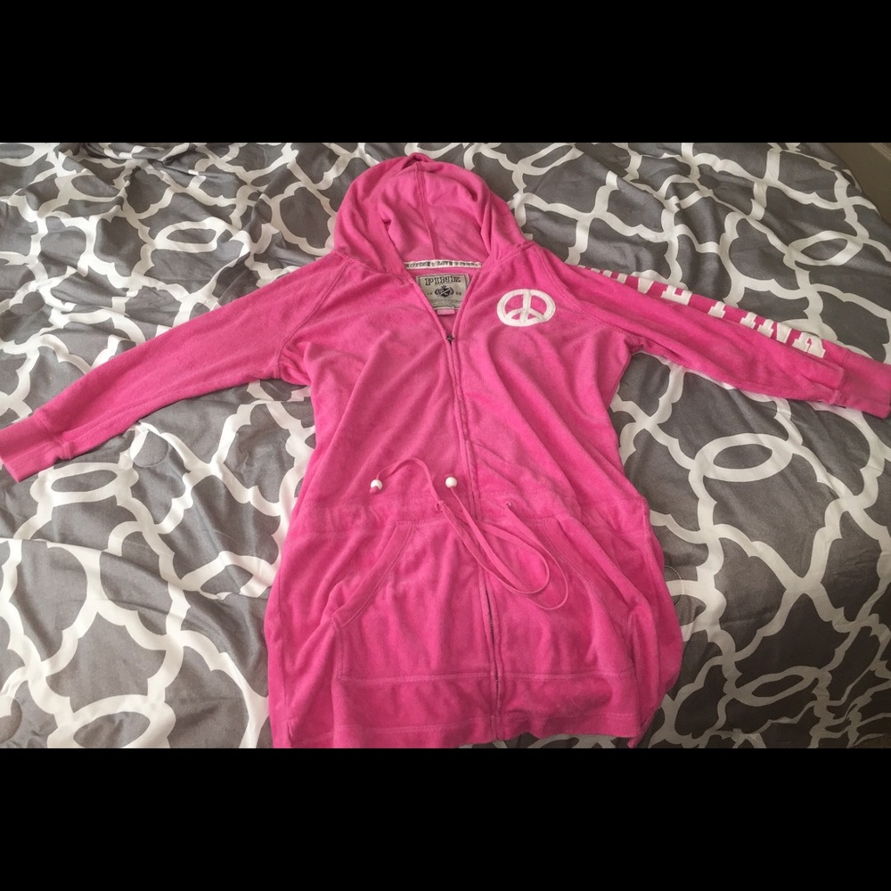 Pink Victoria's Secret Robe