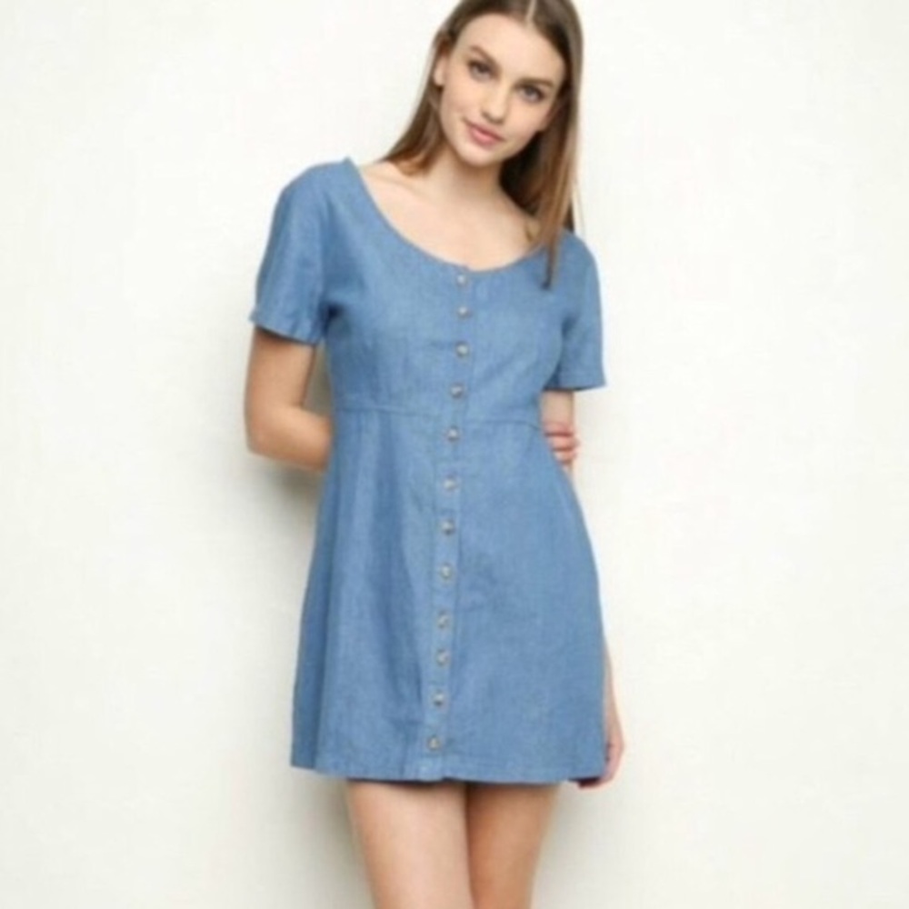 Denim Brandy Melville dress.