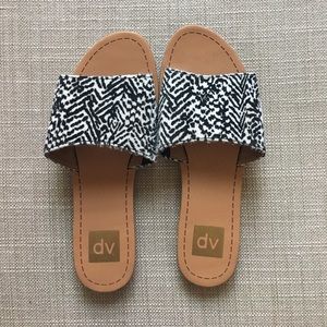 Dolce Vita animal print sandals-NWOT