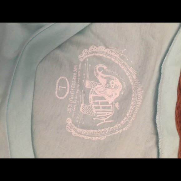 Light blue Papaya graphic tee - Picture 5 of 5