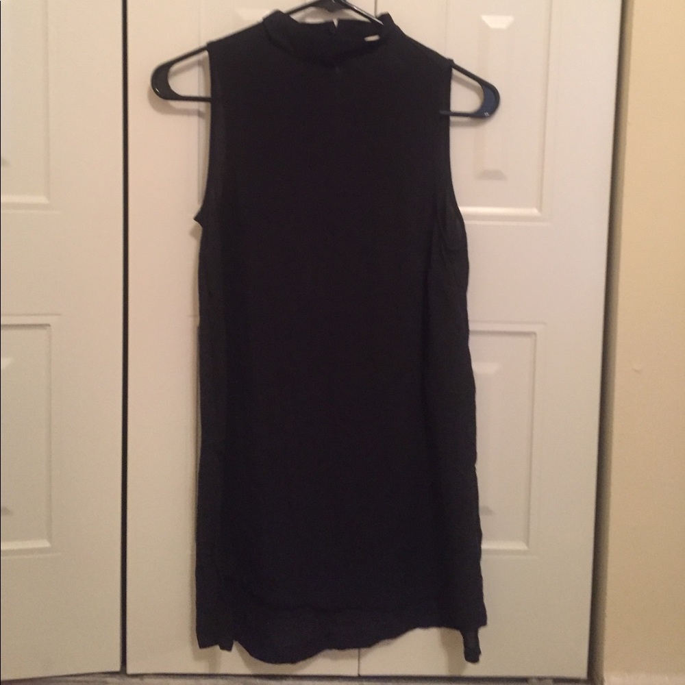 Black sheer tank high next