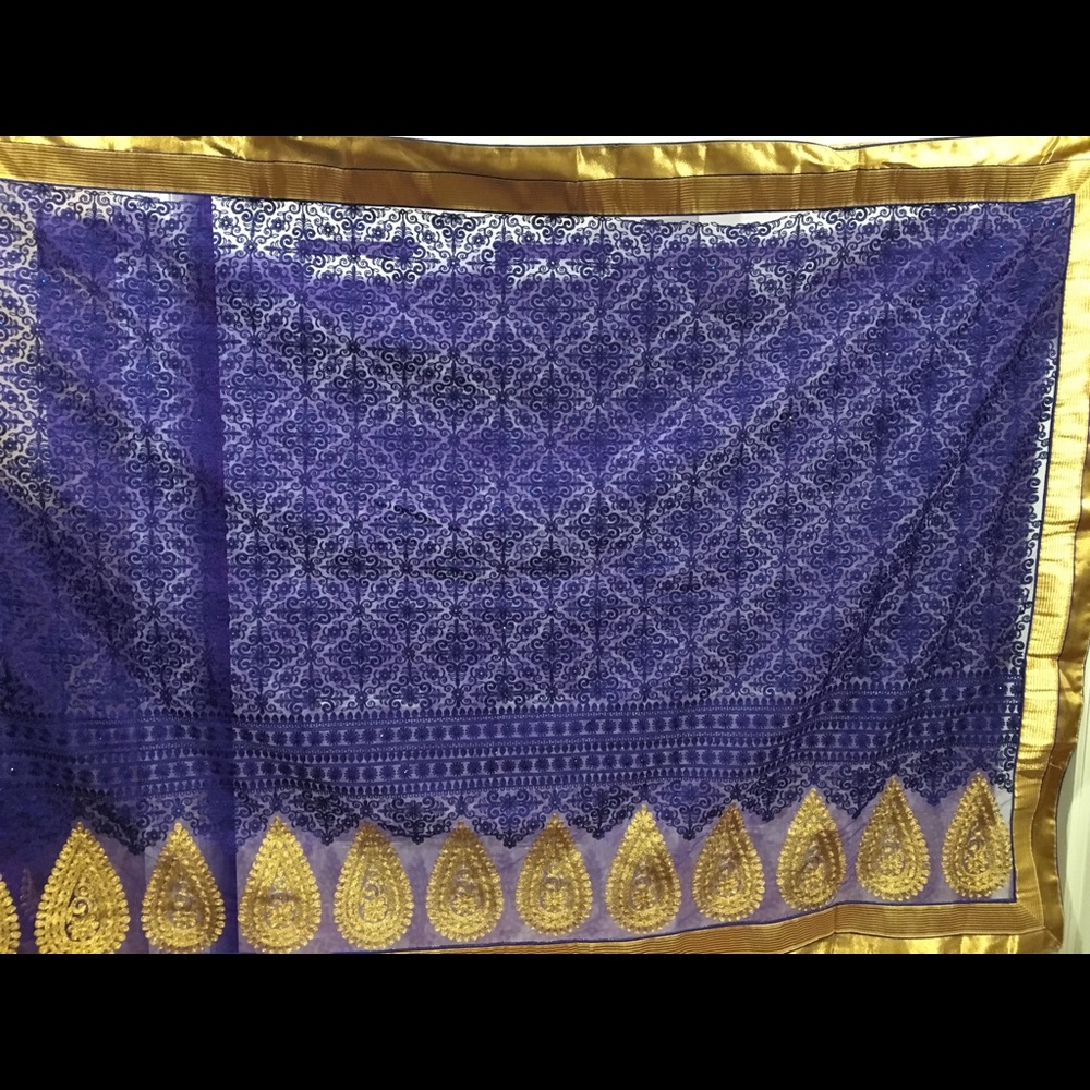 Purple Sari