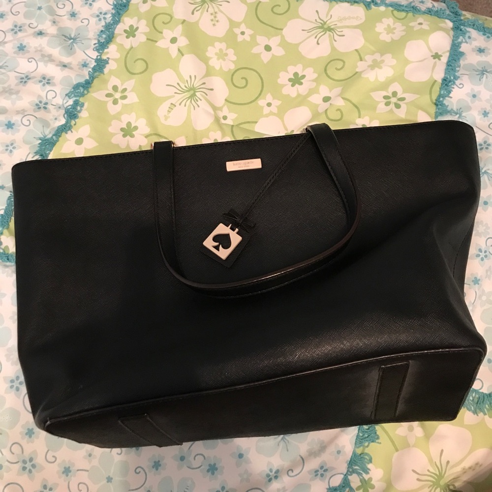 Black Kate Spade tote