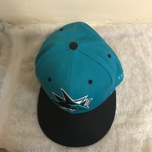 7 1/4 San Jose Sharks Fitted Hat