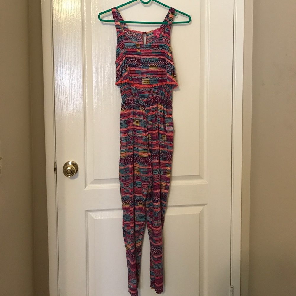 Super cute multi colored romper