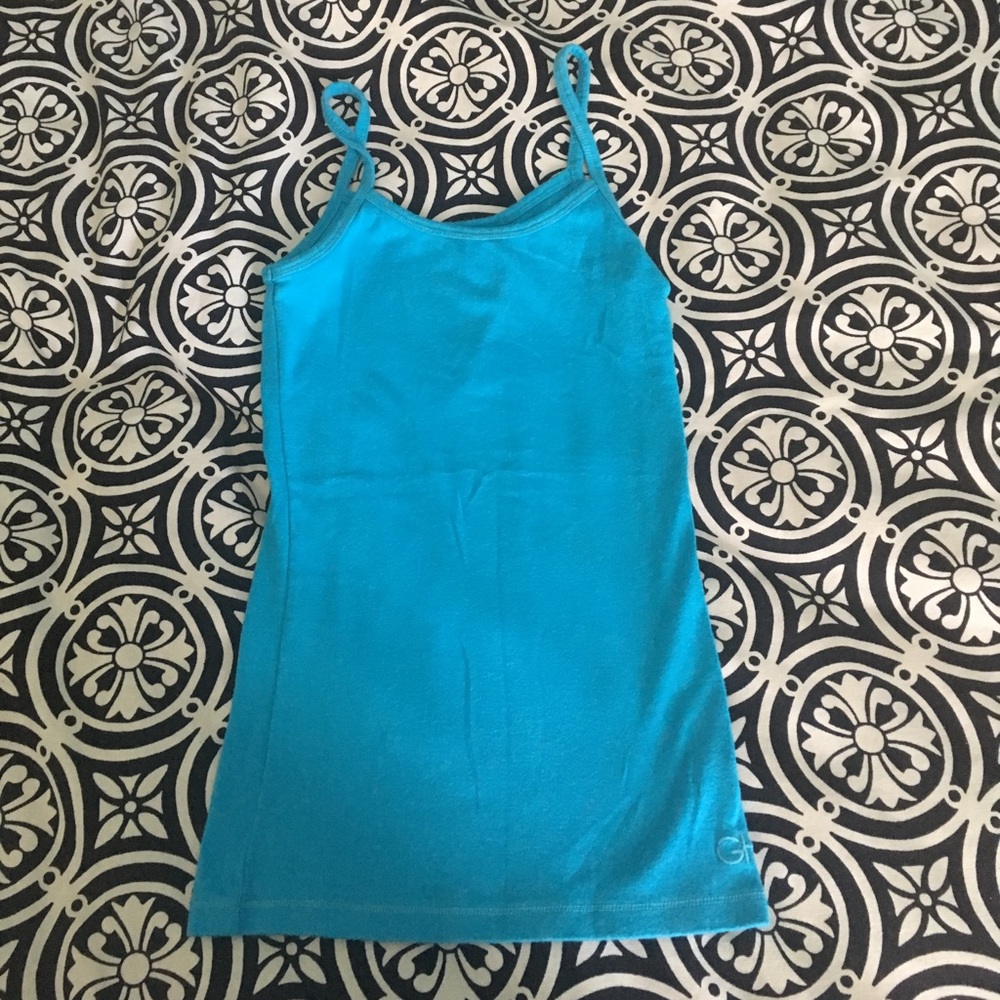 Gilly Hicks blue tank top