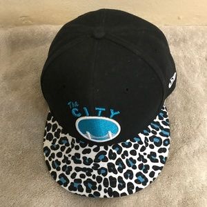 Cheetah print Golden State warriors Strapback