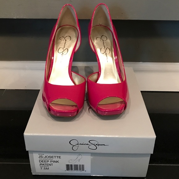 Jessica Simpson Shoes - Jessica Simpson Peep Toe Pumps