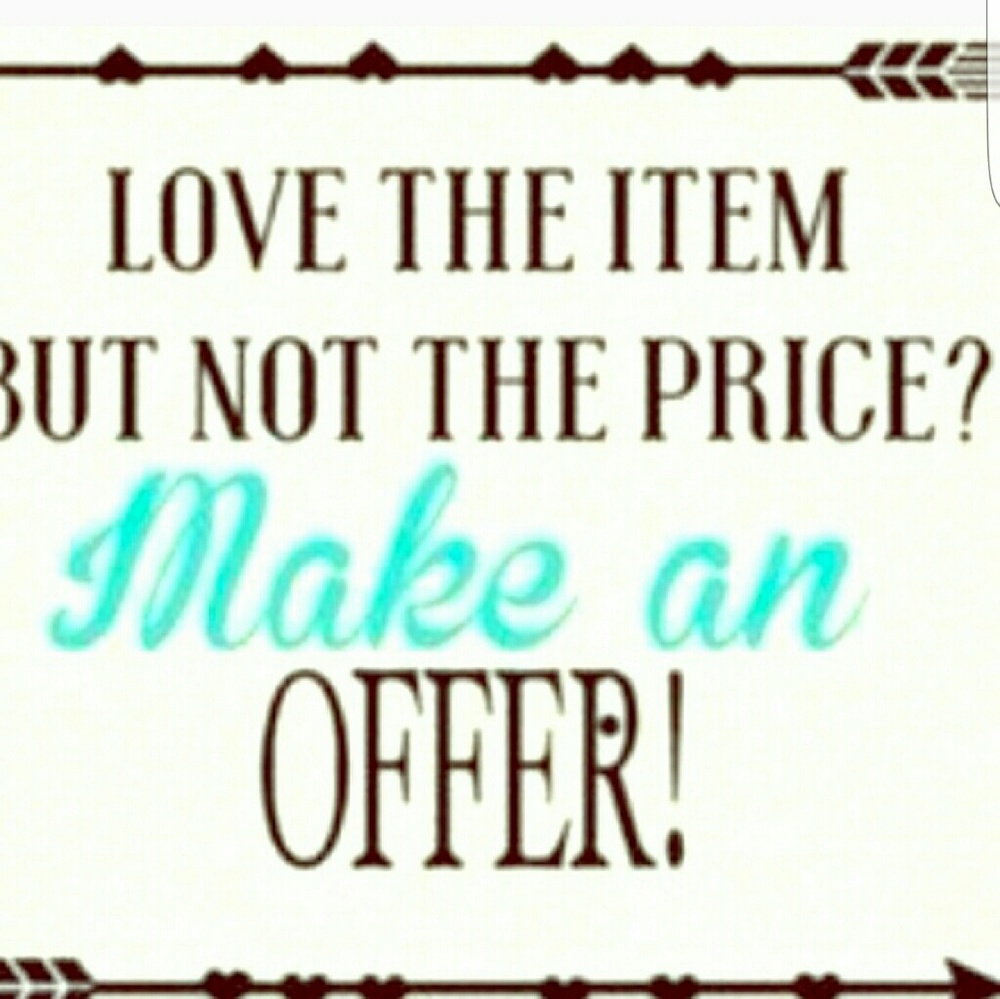 MAKE AN OFFER!! :)