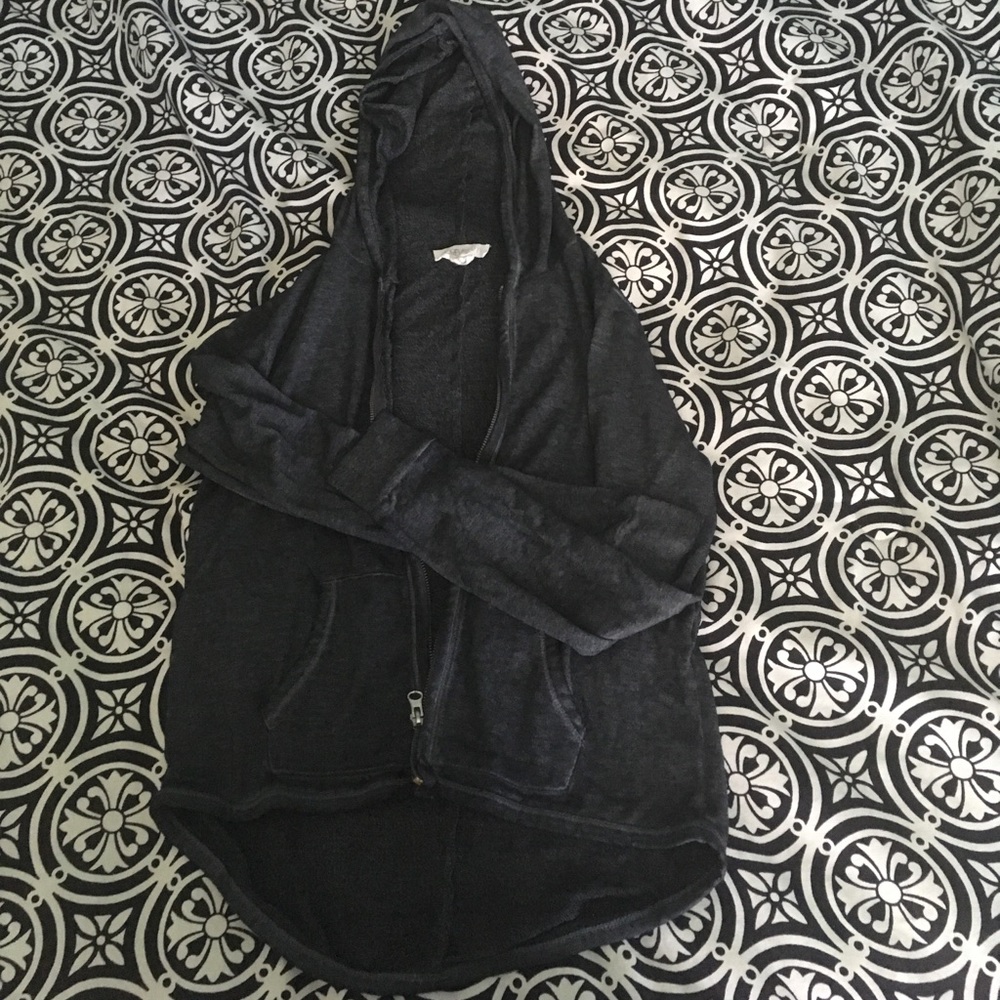 Forever 21 burnout style hoodie