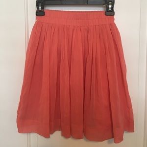 Banana Republic Coral Mini Skirt