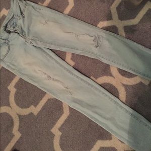 Super cute distressed jeans