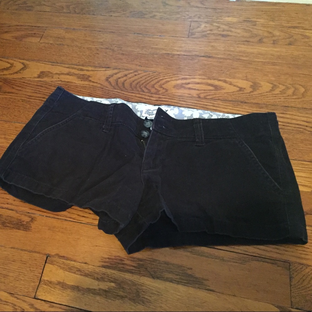 Black shorts