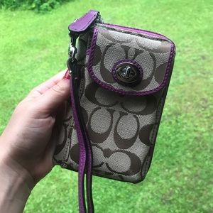 Coach Phone Wallet