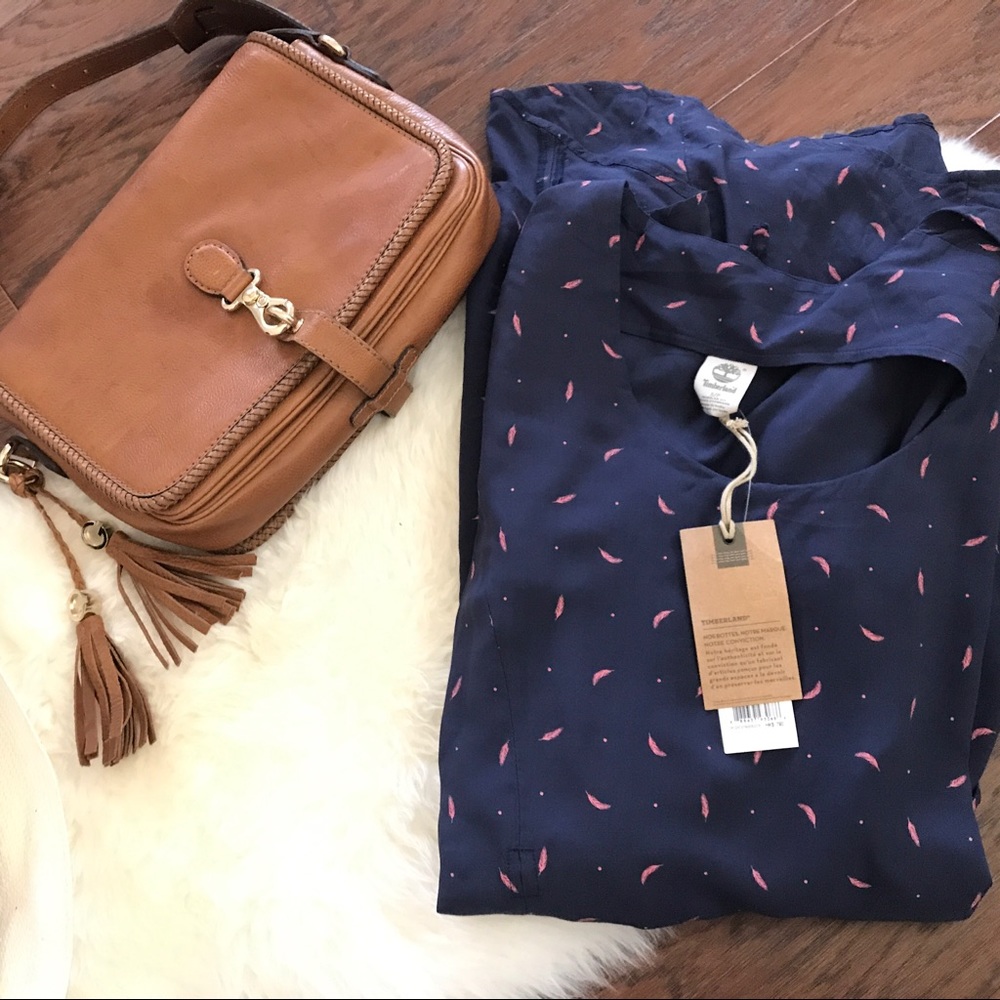 *SOLD*New W/ Tag Timberland Cute Leaf Print Dress