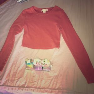 Long Sleeve Crop Top