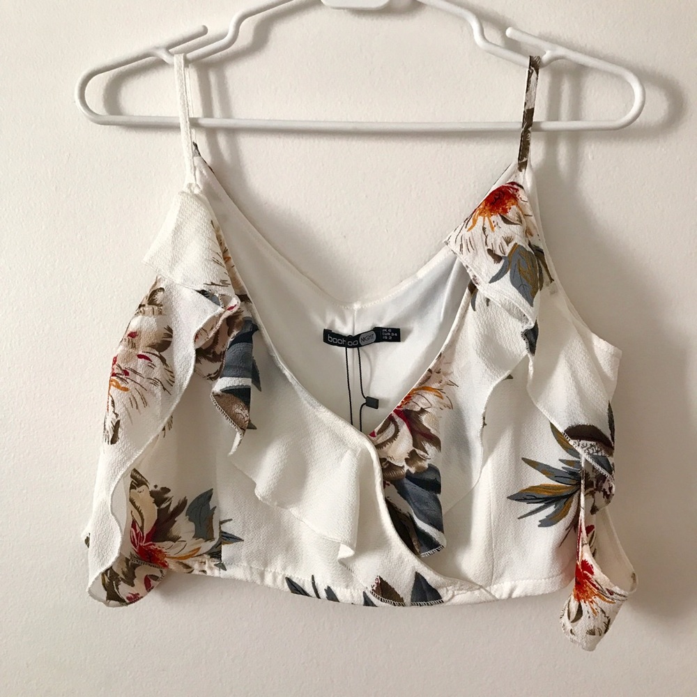 Josie Cold Shoulder Floral Top - Picture 4 of 6