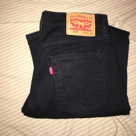 Levi's 514 black jeans - Picture 1 of 2