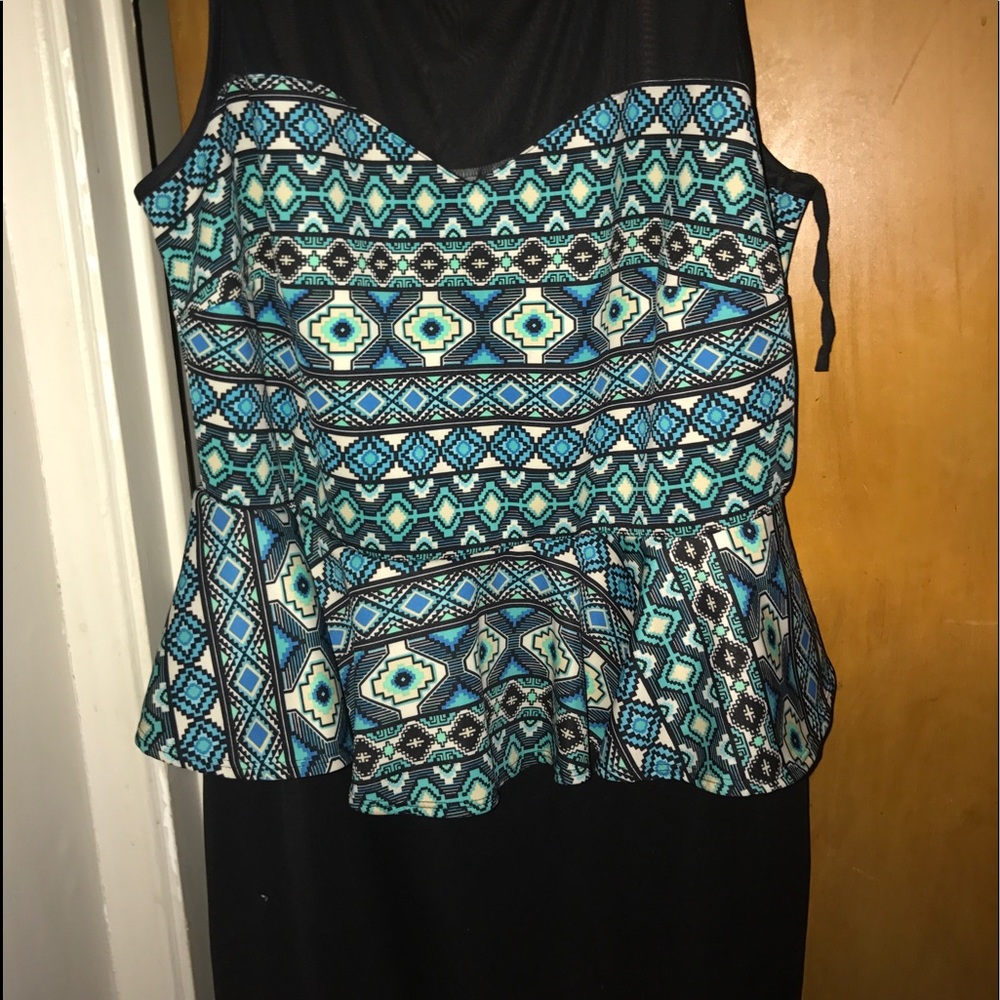 Peplum dress