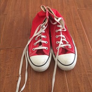red high top converse