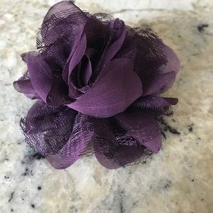 New Thirty-one Purple Flower Clip/Pin