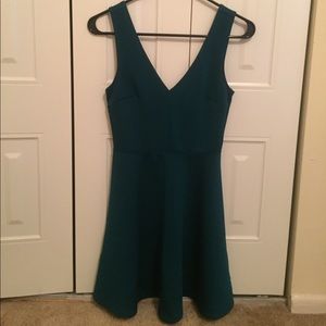 Green Forever 21 mini dress