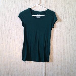 Forest green tee