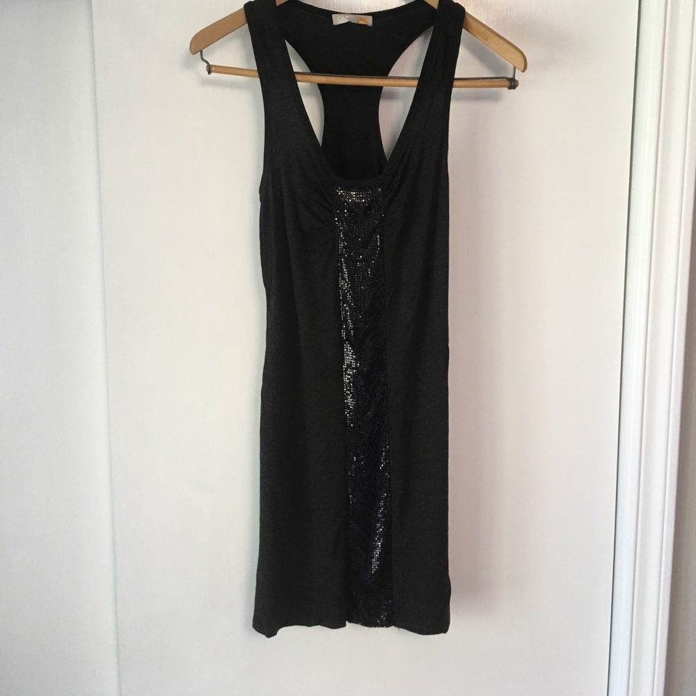C&C California Sequin Tank Dress