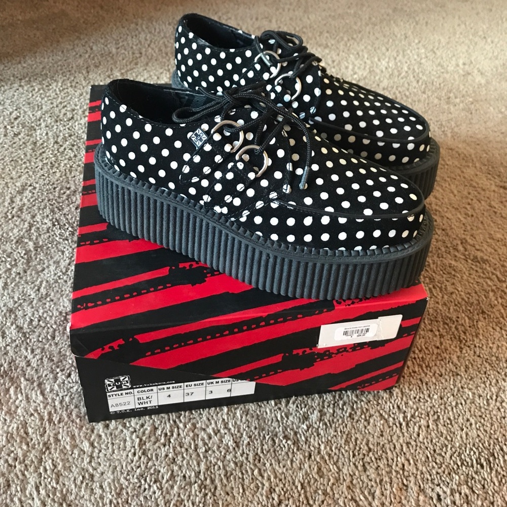 T.u.k creepers size 37 UK size 6 us