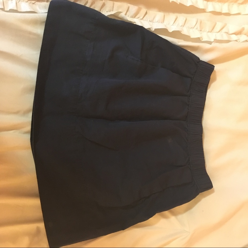 Navy Blue GAP Flowy Mini Skirt