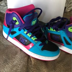 Very Clean DC high top sneakers for girls