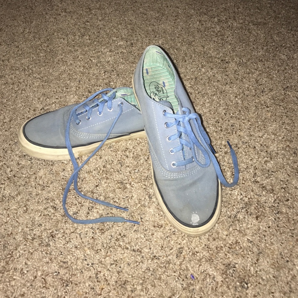 Sperry Topsider light blue sneakers
