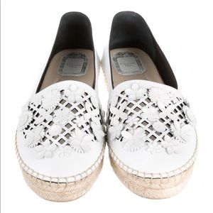 Authentic Dior laser cut espadrilles